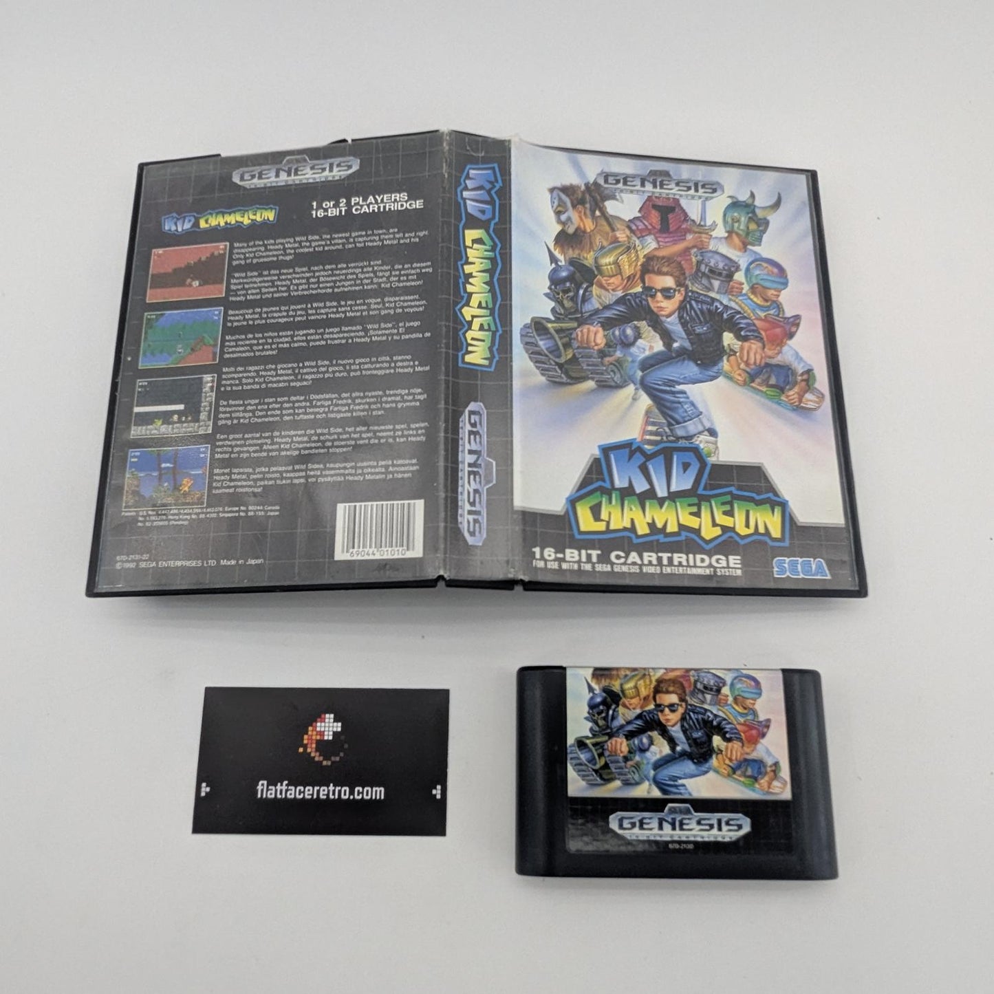 Kid Chameleon - Sega Genesis - Game and Box Only