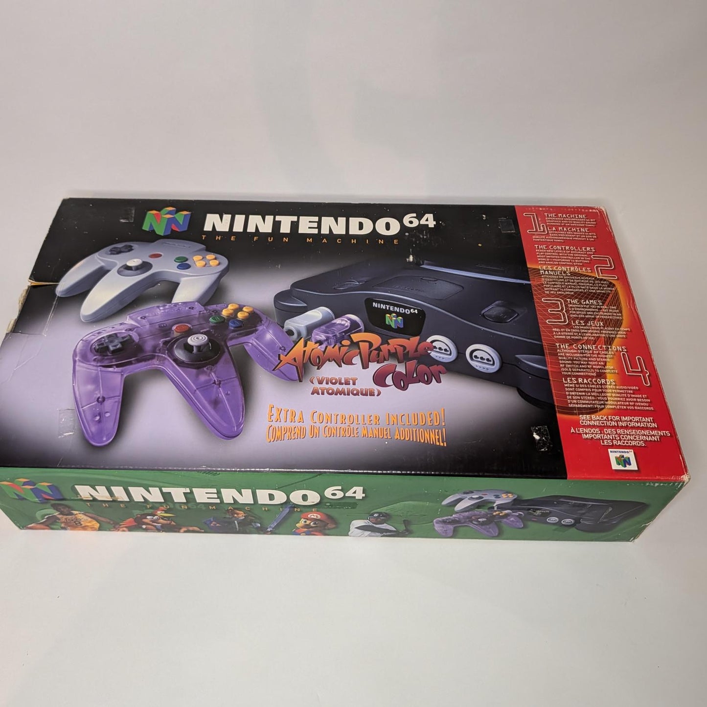 N64 Atomic Purple System - Nintendo 64 - Complete