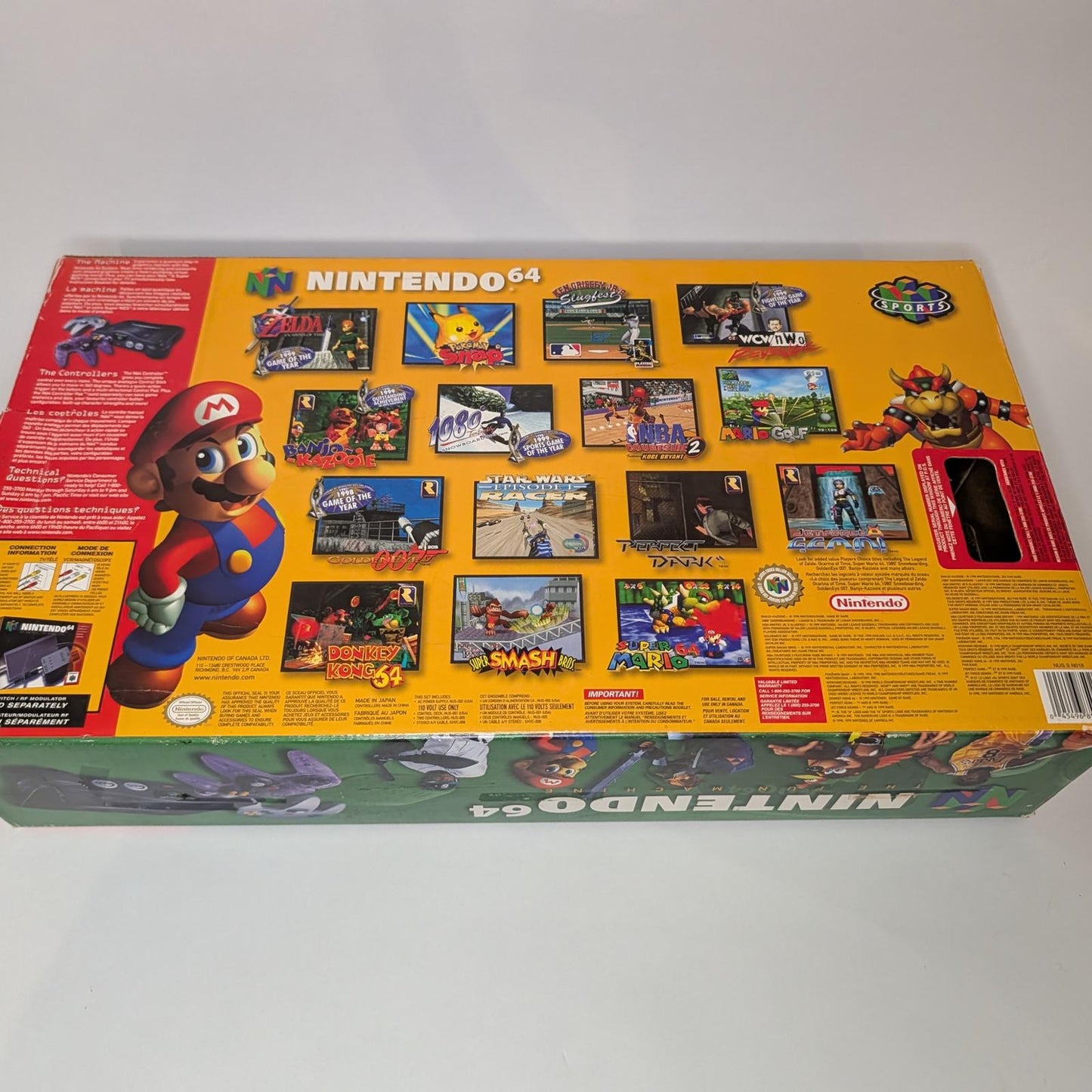 N64 Atomic Purple System - Nintendo 64 - Complete