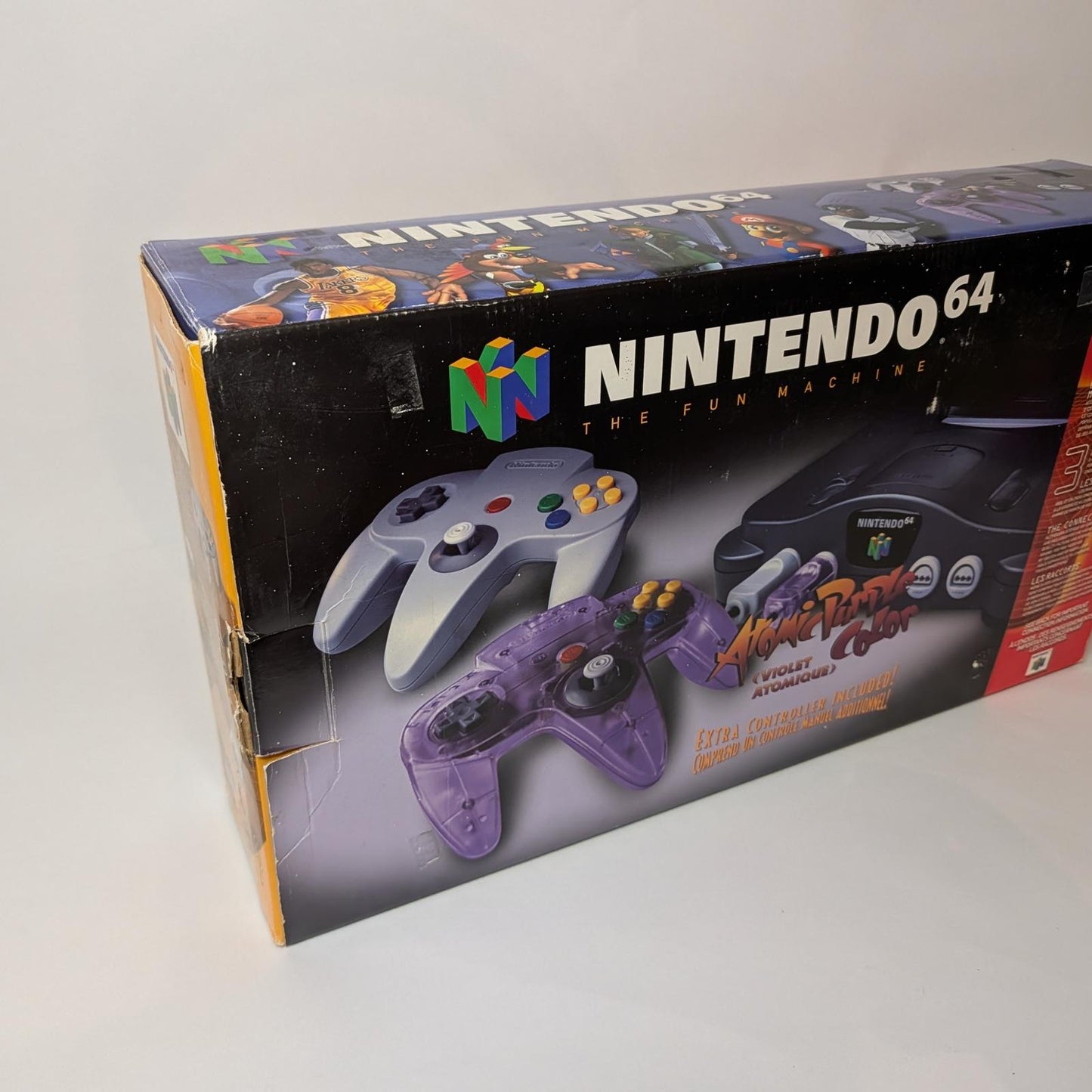 N64 Atomic Purple System - Nintendo 64 - Complete