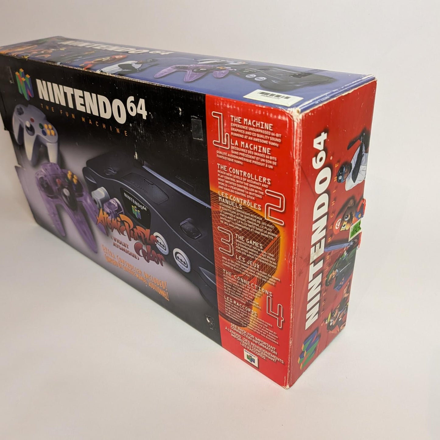 N64 Atomic Purple System - Nintendo 64 - Complete
