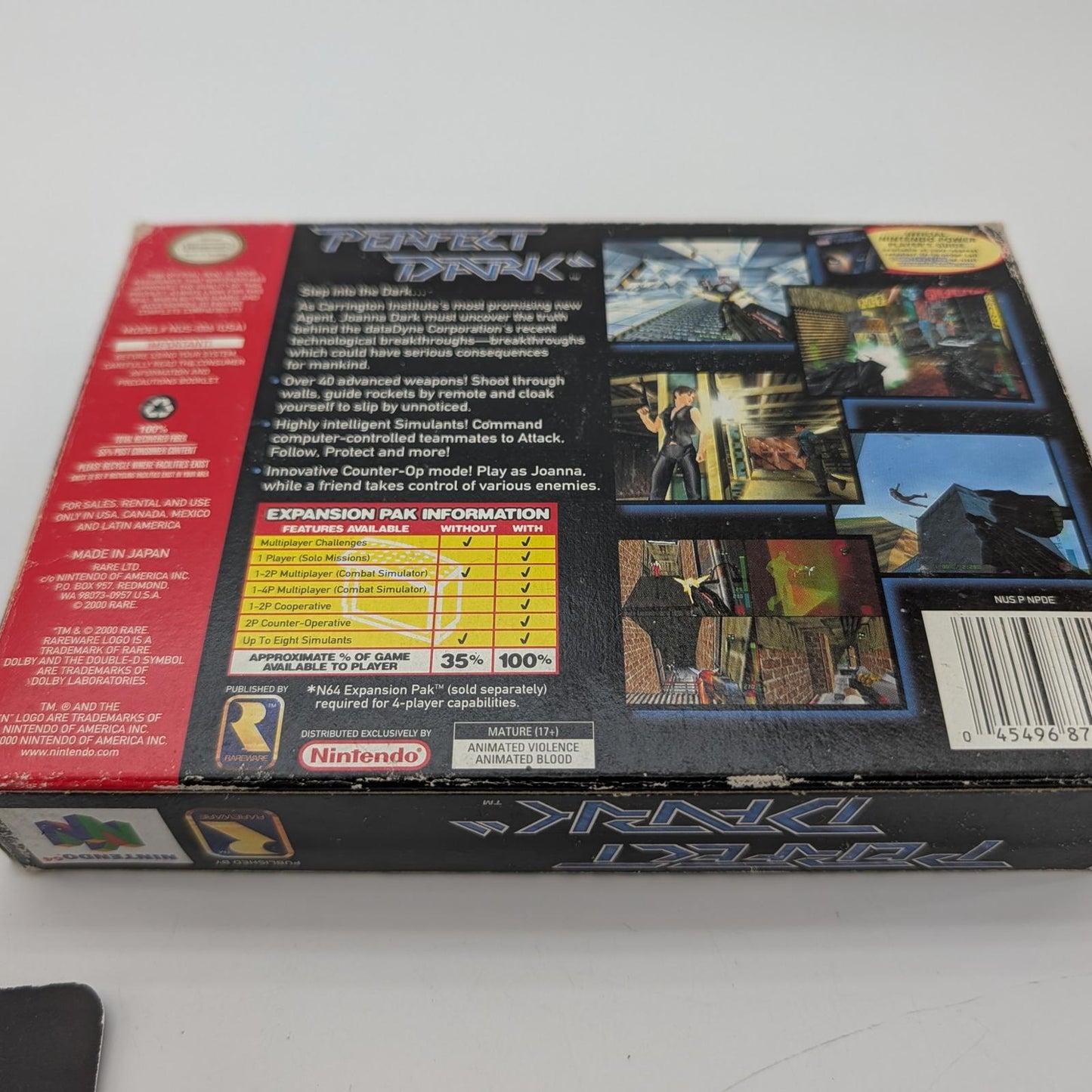 Perfect Dark - Nintendo 64 - Complete