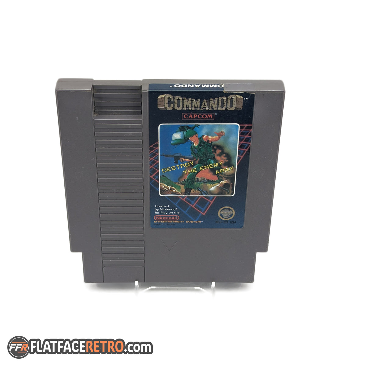 Commando [5 Screw] - Nintendo NES - Game Only