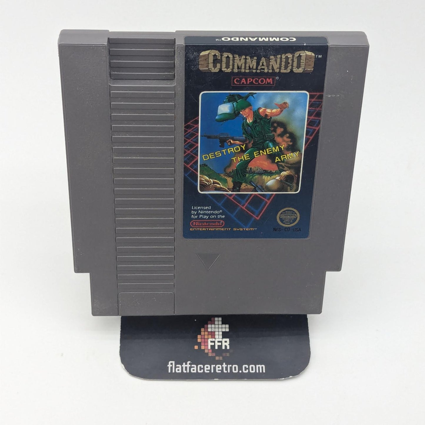 Commando [5 Screw] - Nintendo NES - Game Only