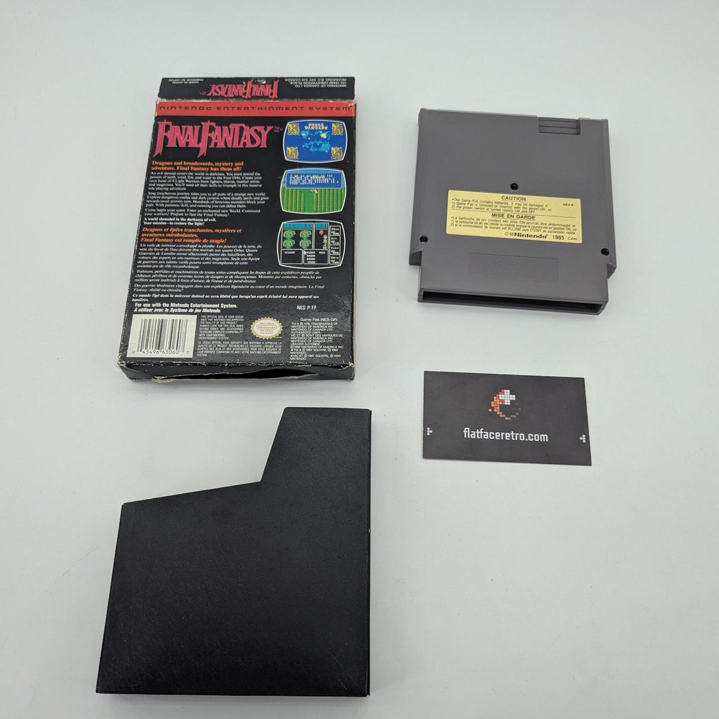 Final Fantasy - Nintendo NES - Game and Box Only