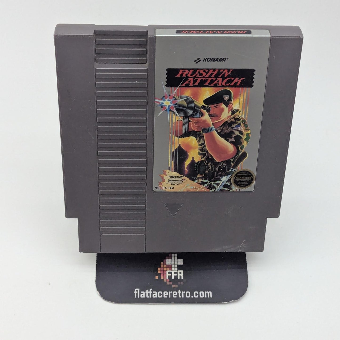 Rush'n Attack [5 Screw] - Nintendo NES - Game Only
