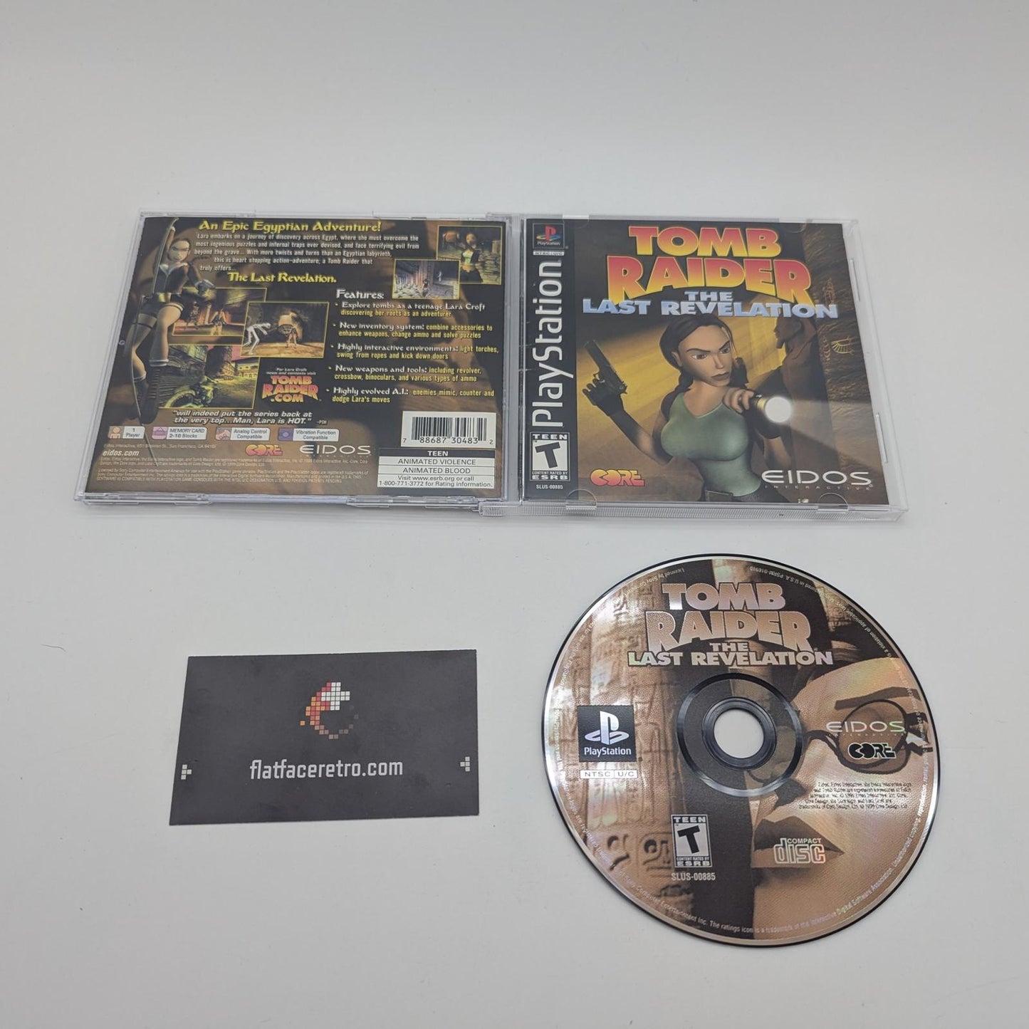Tomb Raider Last Revelation - Sony PlayStation 1 - Complete