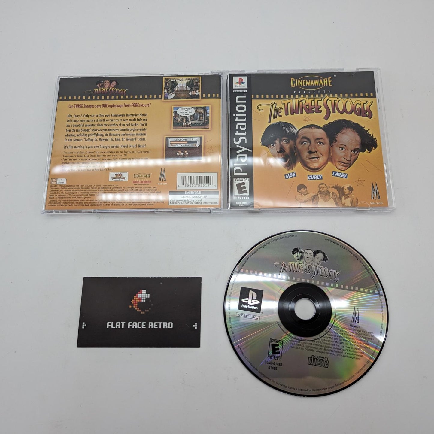 The Three Stooges - Sony PlayStation 1 - Complete