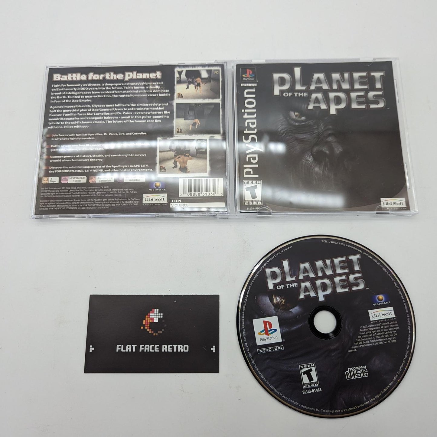 Planet of the Apes - Sony PlayStation 1 - Complete