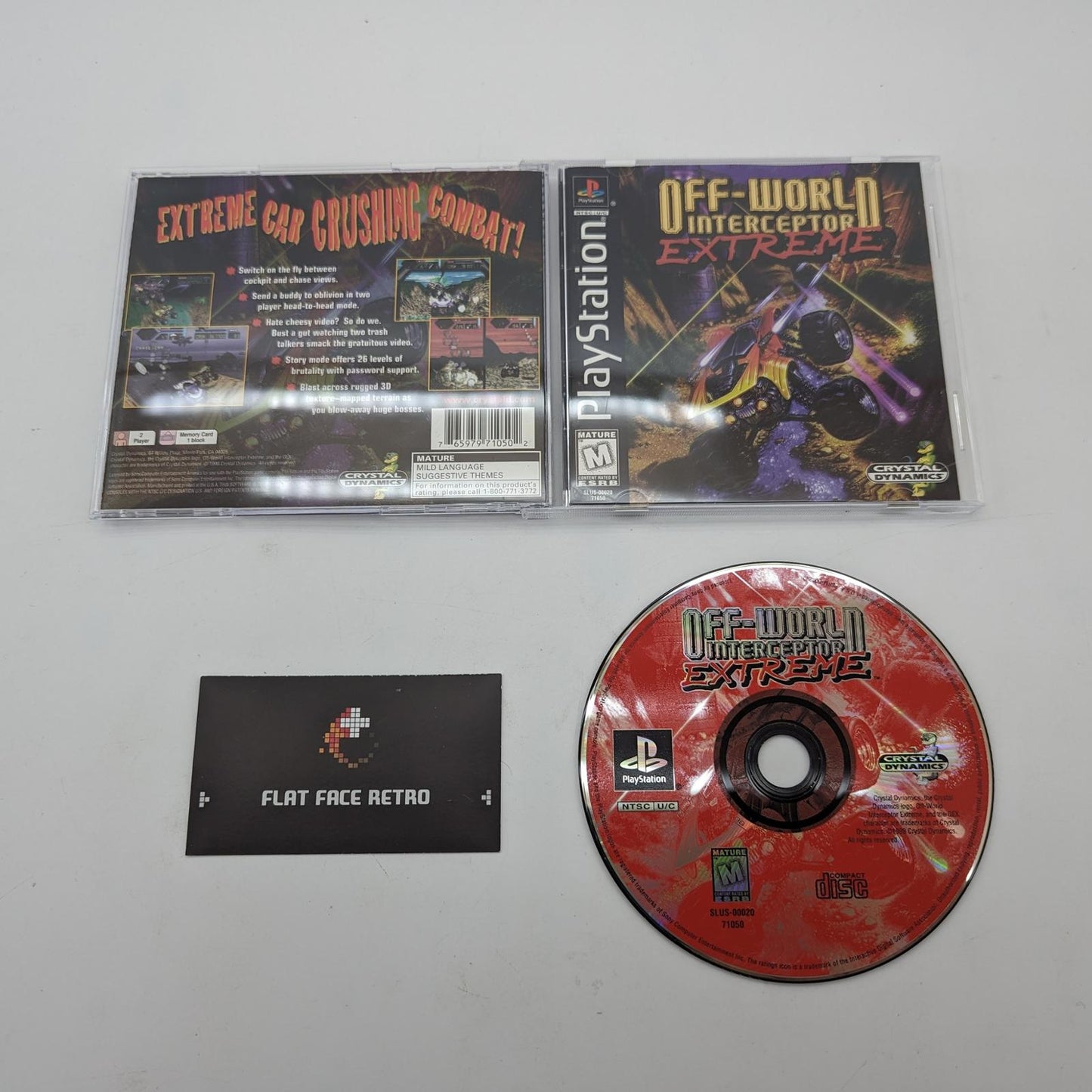 Off-World Interceptor Extreme - Sony PlayStation 1 - Complete