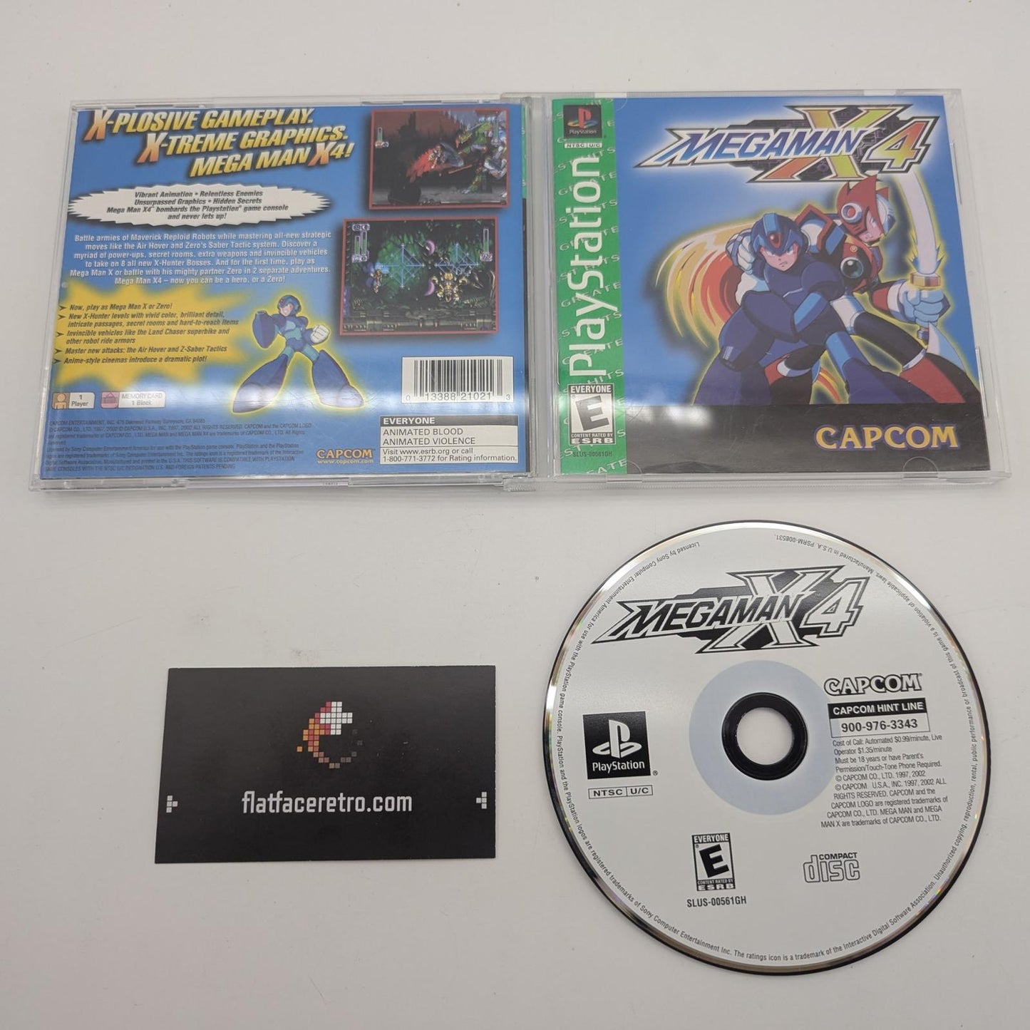 Mega Man X4 [Greatest Hits] - Sony PlayStation 1 - Complete