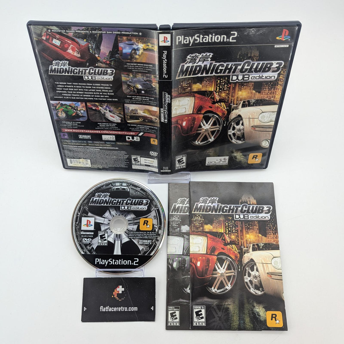 Midnight Club 3 Dub Edition - Sony PlayStation 2 - Complete