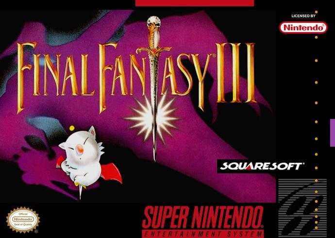 Final Fantasy III - Nintendo SNES - Complete