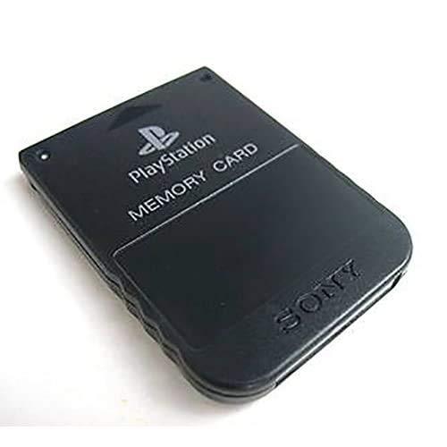 PS1 Memory Card [Black] - Sony PlayStation 1 - Memory Card Only