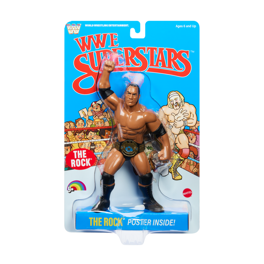 The Rock - Wrestling WWE LJN - Sealed