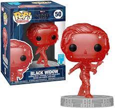 Black Widow [Red] #50 - Funko Pop Art Series - Sealed