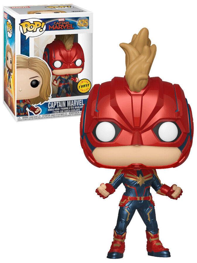 Captain Marvel [Chase] #425 - Funko Pop Marvel - Sealed