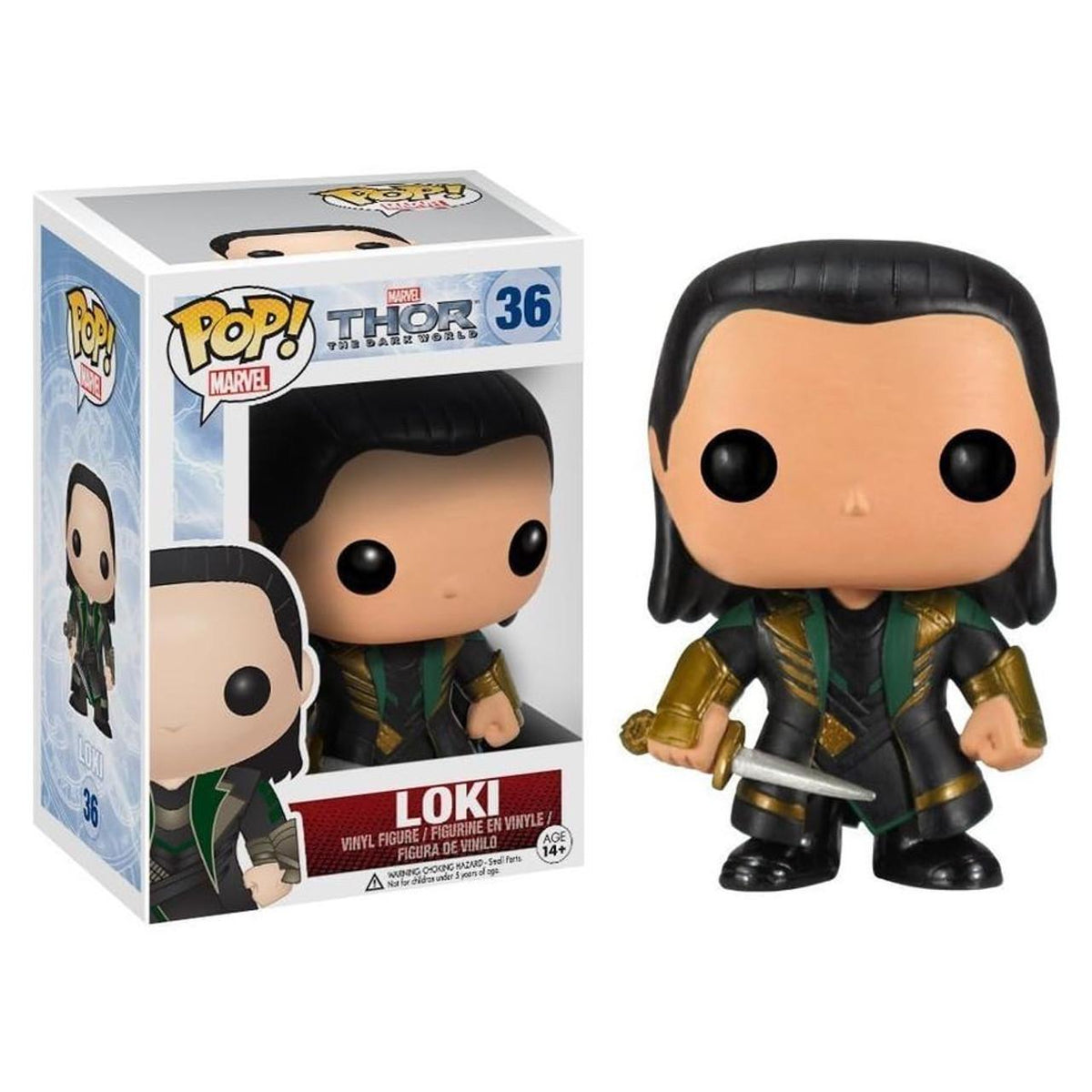 Loki [Without Helmet] #36 - Funko Pop Marvel - Sealed