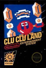 Clu Clu Land [BL] - Nintendo NES - Game Only