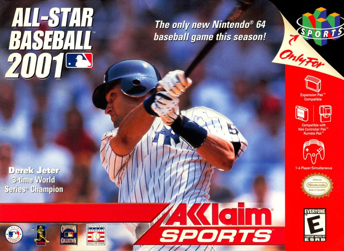 All-Star Baseball 2001 - Nintendo 64 - Game Only