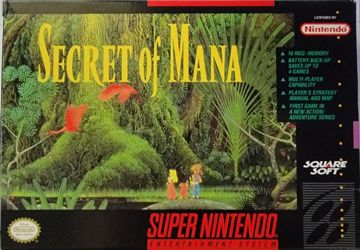 Secret of Mana - Nintendo SNES - Complete