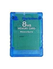 8MB Memory Card [Blue] - Sony PlayStation 2 - Memory Card Only