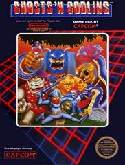 Ghosts n Goblins [5 Screw] - Nintendo NES - Game Only
