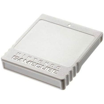 Memory 64MB 1019 White - Nintendo Gamecube - Memory Card Only