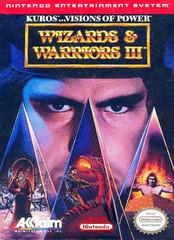 Wizards and Warriors III Kuros Visions of Power - Nintendo NES - Game Only