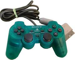 Clear Green DualShock Controller - Sony PlayStation 1 - Controller Only