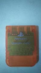 PS1 Memory Card [Clear Red] - Sony PlayStation 1 - Memory Card Only