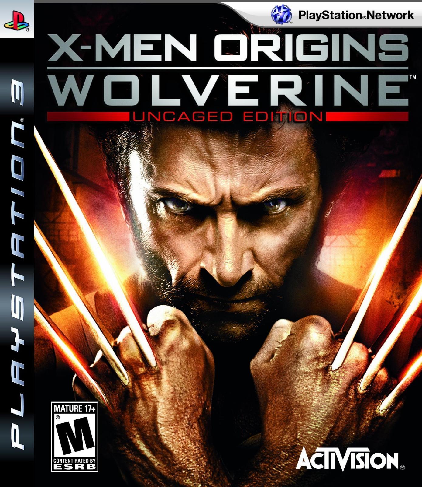 X-Men Origins: Wolverine - Sony PlayStation 3 - Game and Box Only
