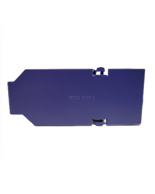 Serial Port 1 Cover Indigo [OEM] - Nintendo Gamecube - Parts Only
