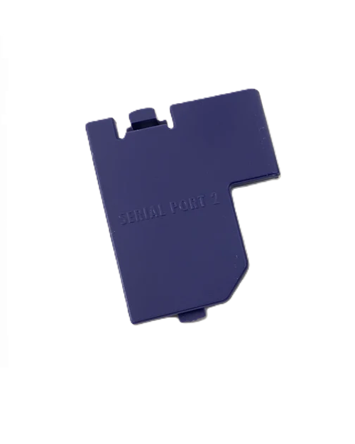 Serial Port 2 Cover Indigo [OEM] - Nintendo Gamecube - Parts Only