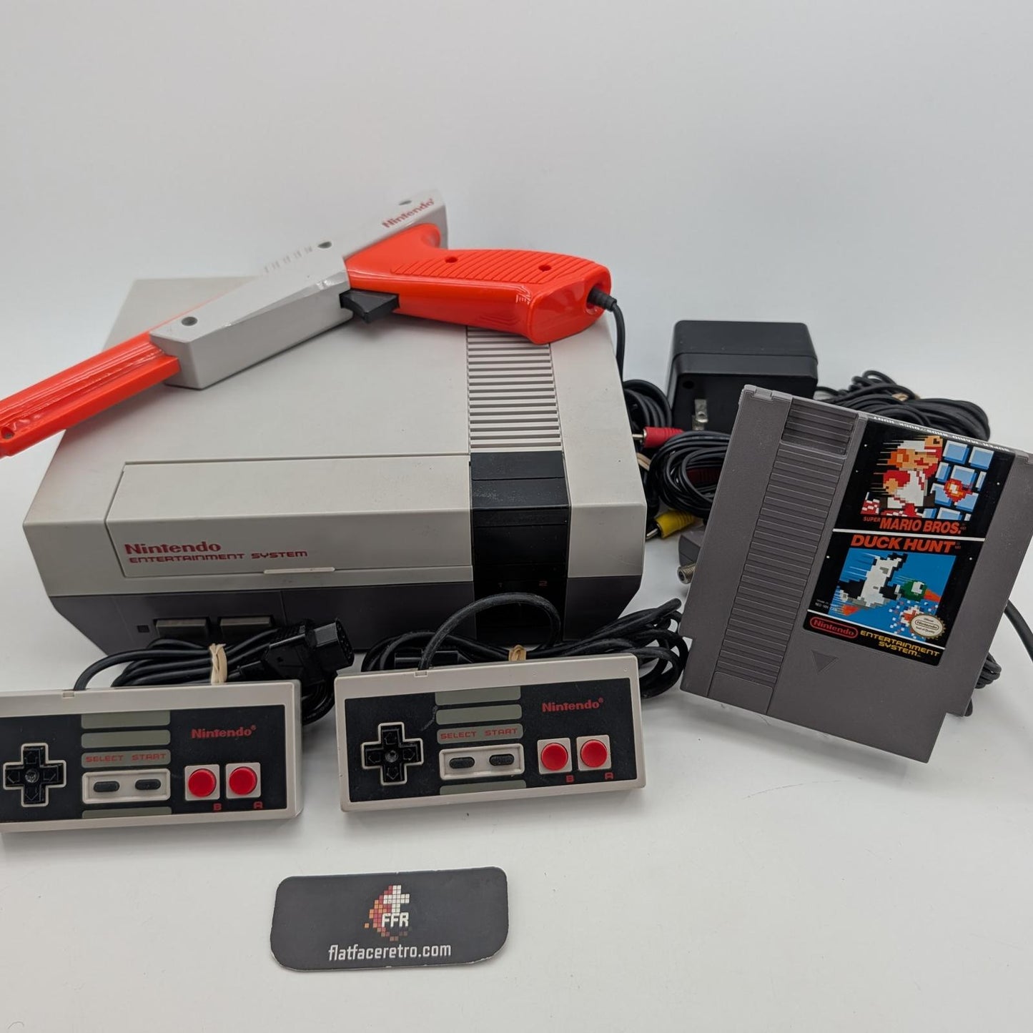 NES Zapper Mario Duck Hunt Console Lot - Nintendo NES - Bundle items only
