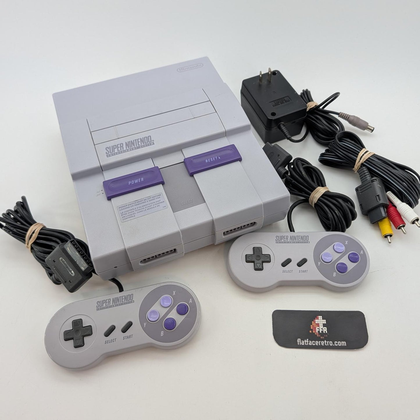 SNES 1-Chip Console Lot - Nintendo SNES - Bundle items only