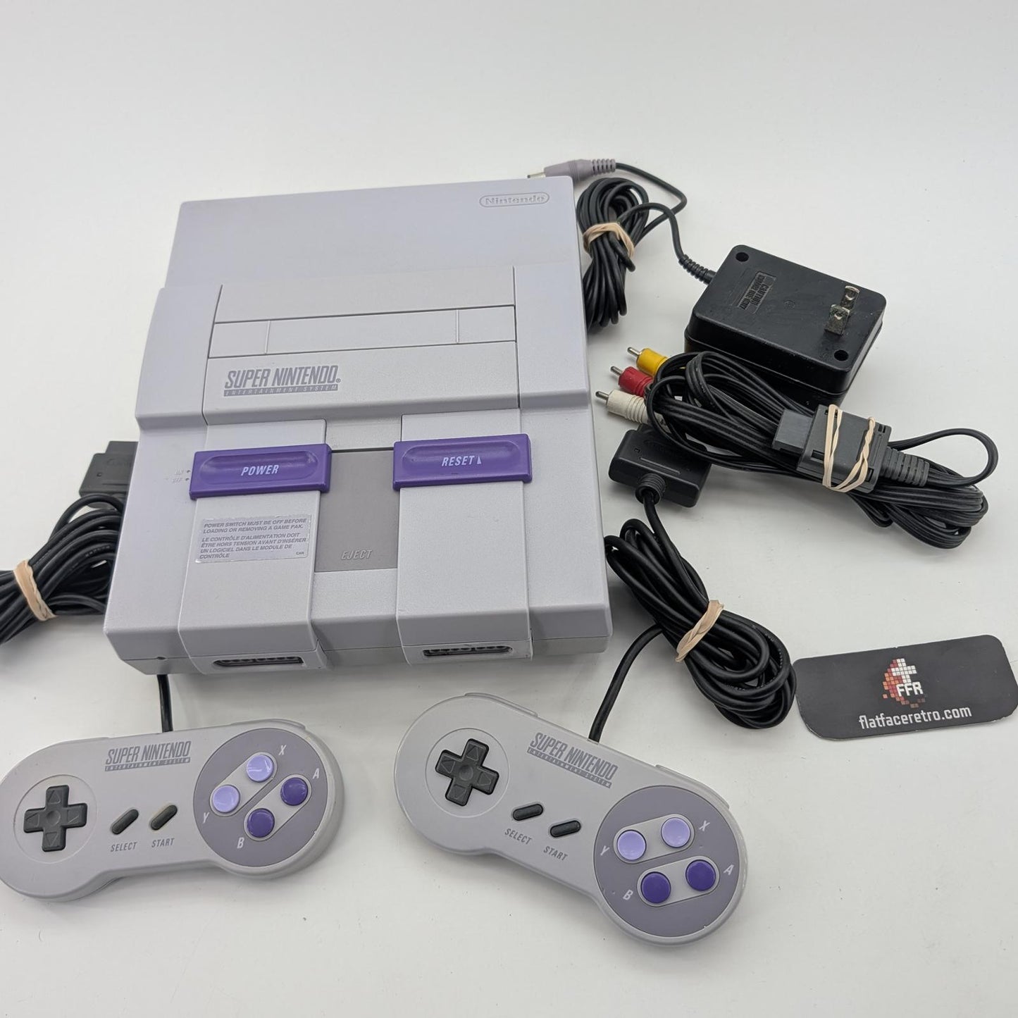 SNES 1-Chip Console Lot - Nintendo SNES - Bundle items only