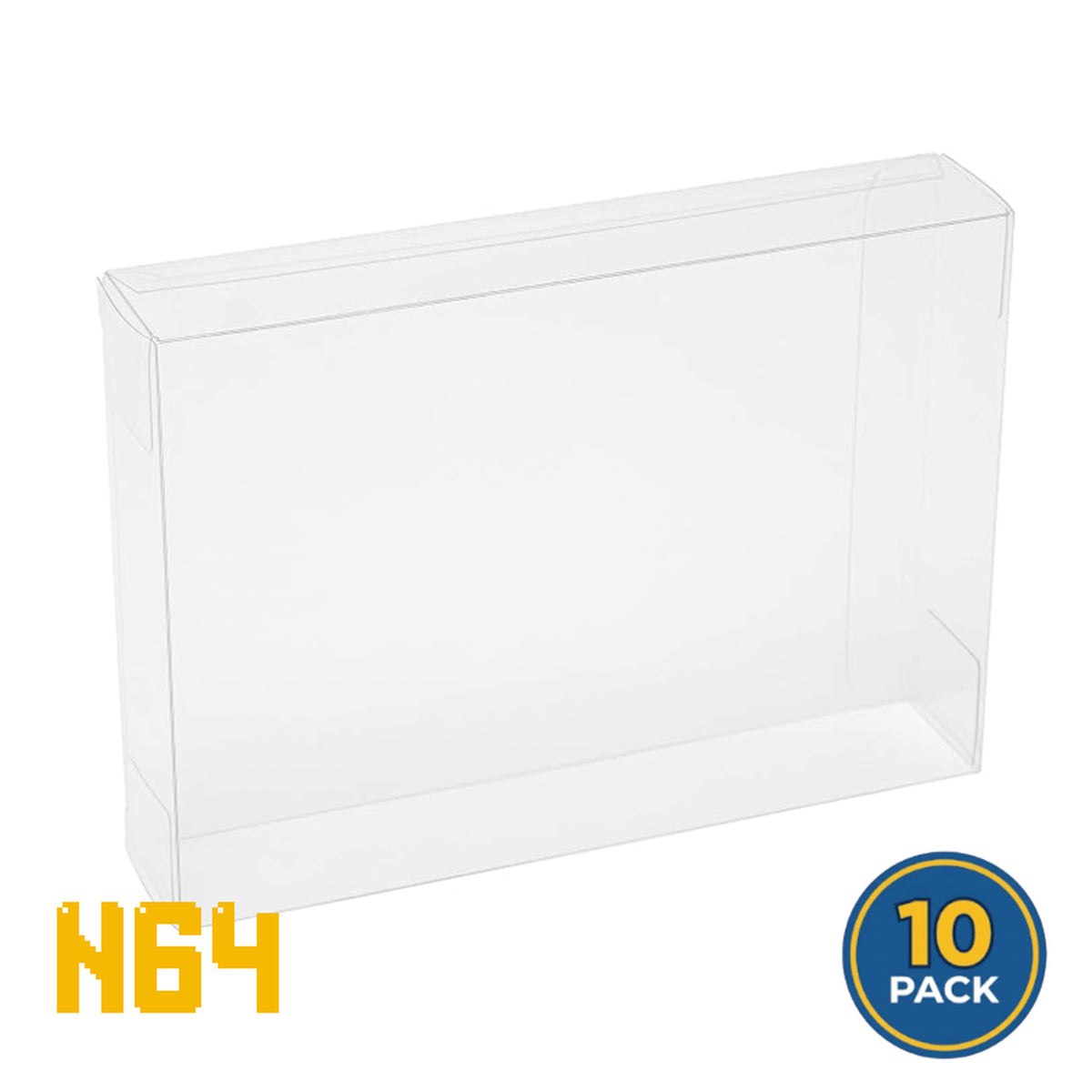 N64 Box 10 Pack Protector - Nintendo 64 - Sealed